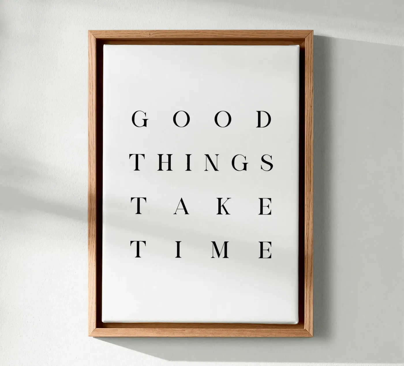 Good things tela da BAINAI QUOTES