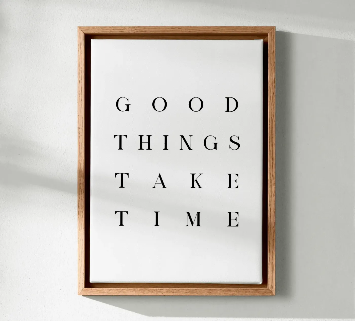 Good things tela da BAINAI QUOTES