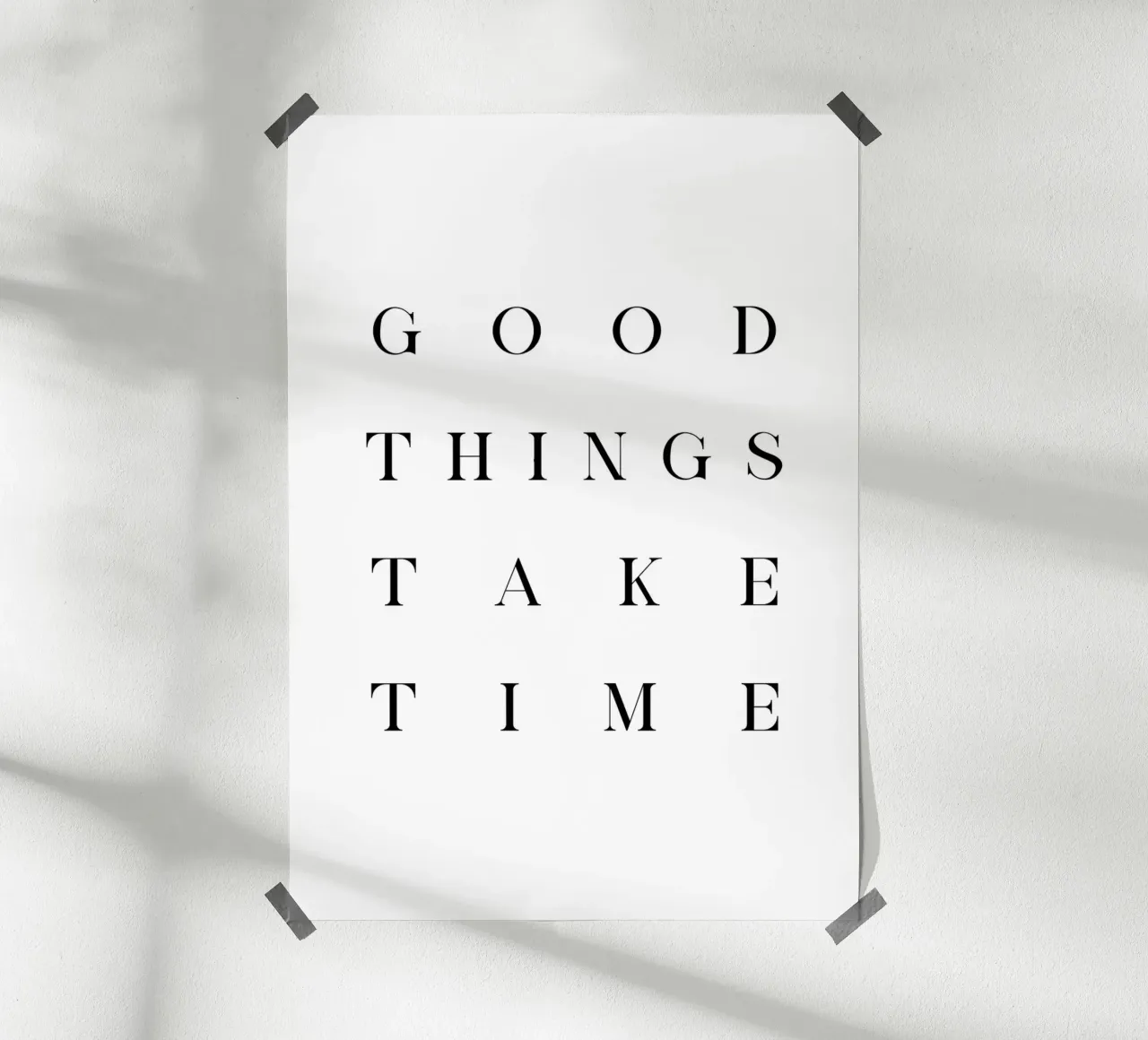 Good things poster da BAINAI