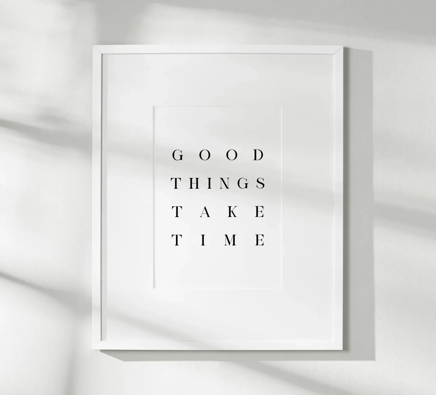 Good things poster by BAINAI QUOTES
