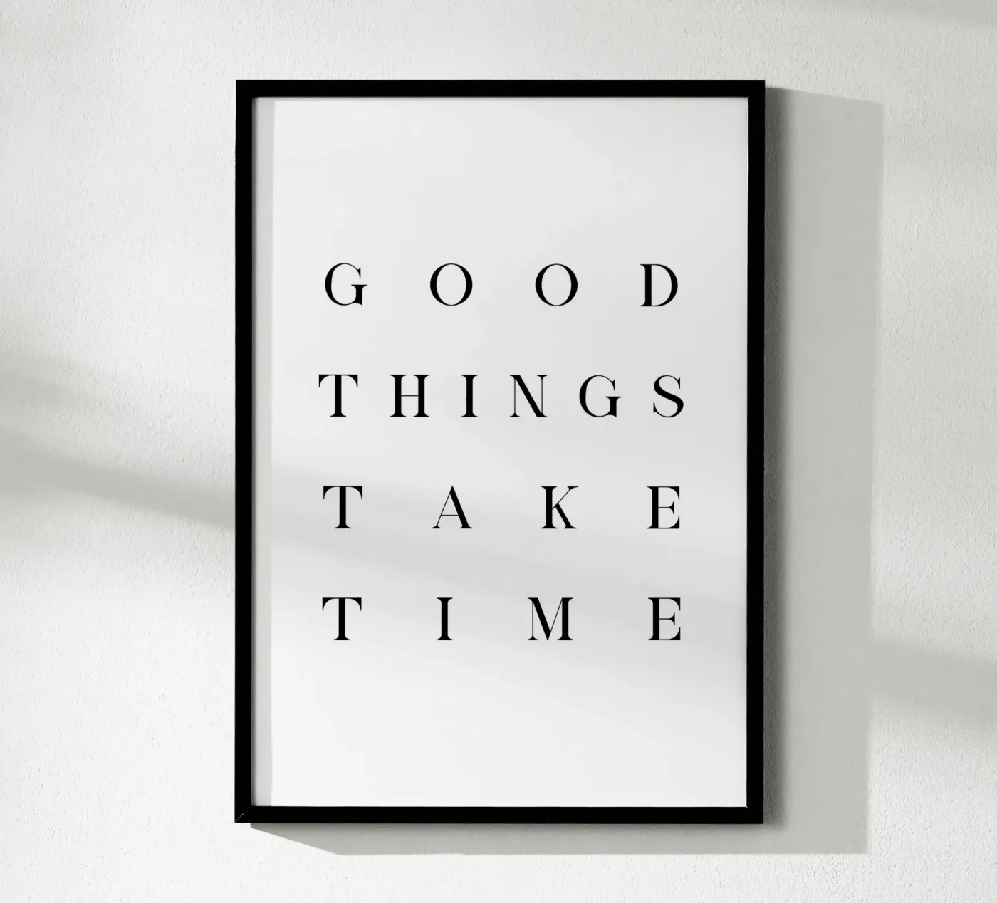 Good things poster by BAINAI QUOTES