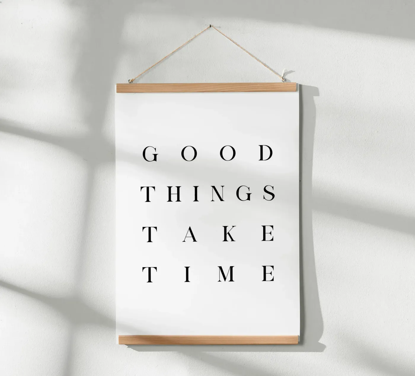 Good things poster by BAINAI QUOTES