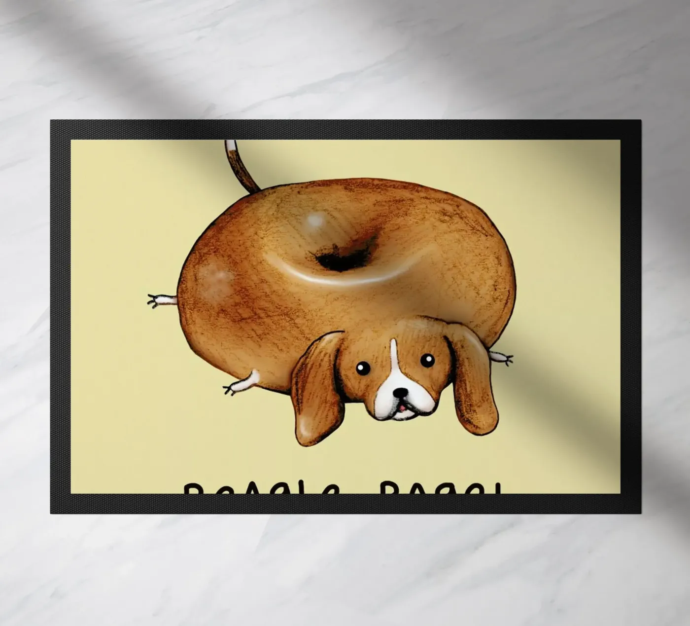Beagle Bagel zerbino da Sophie Corrigan