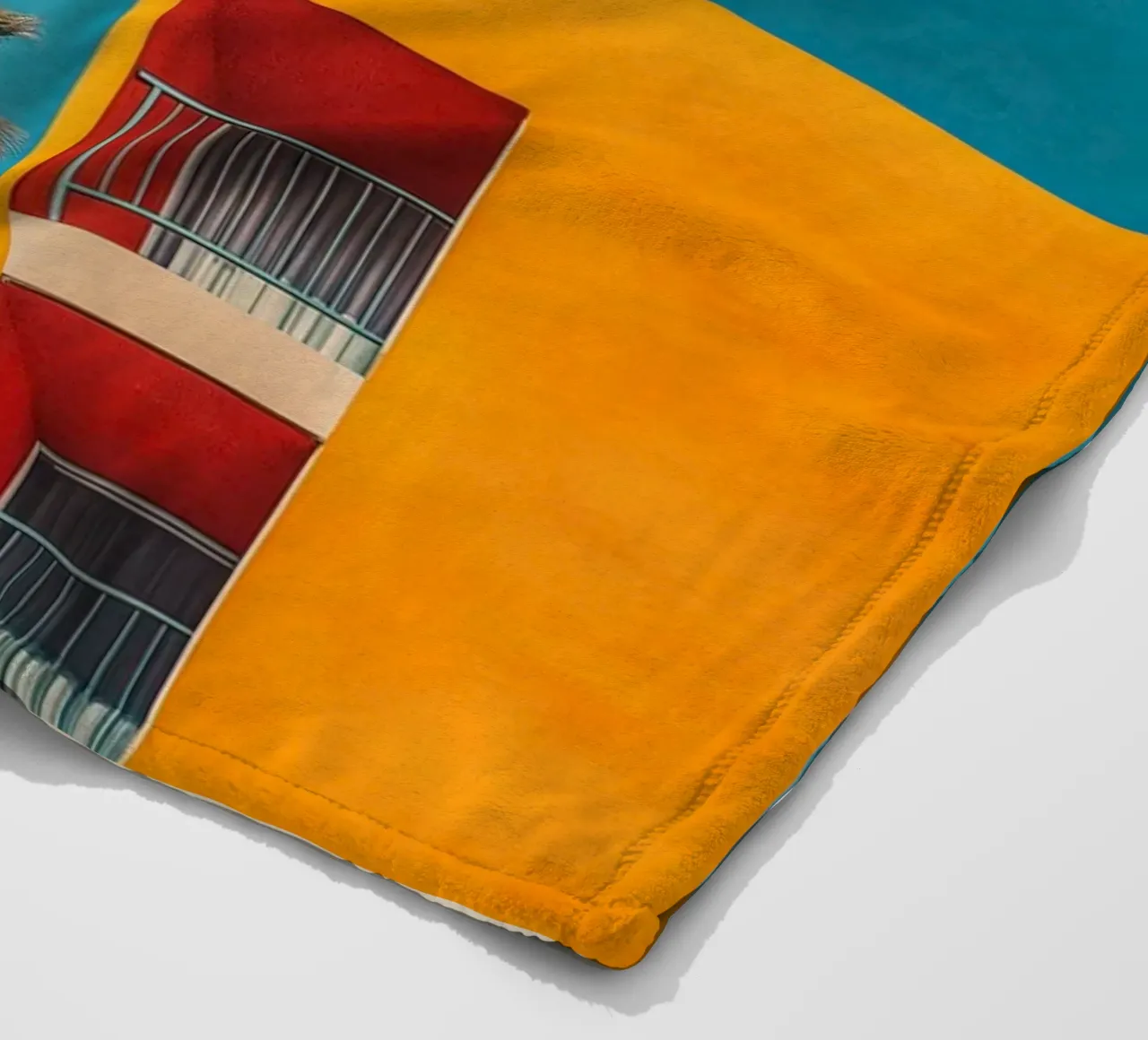 Appartamento Palm Springs Nostalgie coperta in pile da Carinaprint