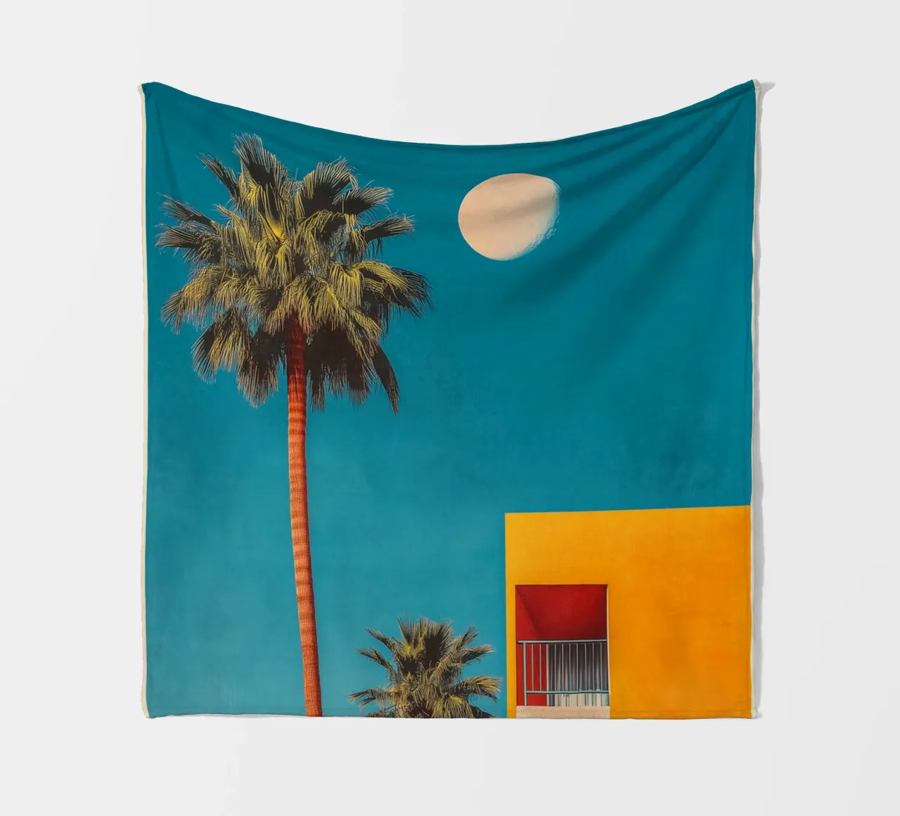 Appartamento Palm Springs Nostalgie coperta in pile da Carinaprint