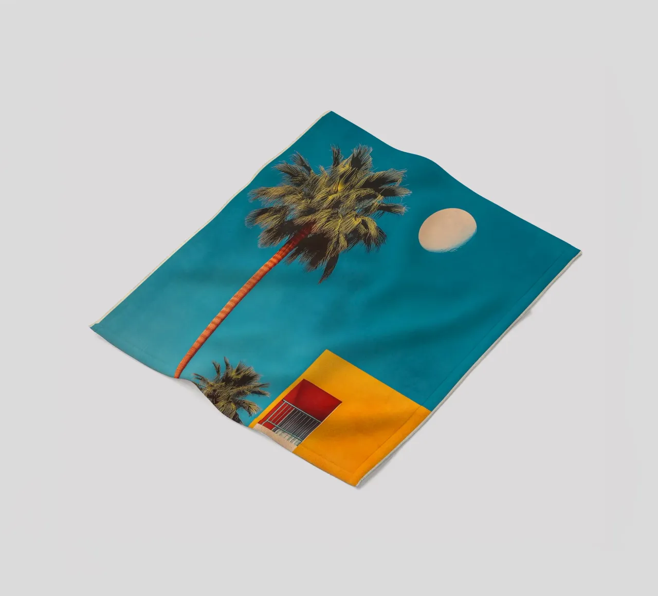 Appartamento Palm Springs Nostalgie coperta in pile da Carinaprint