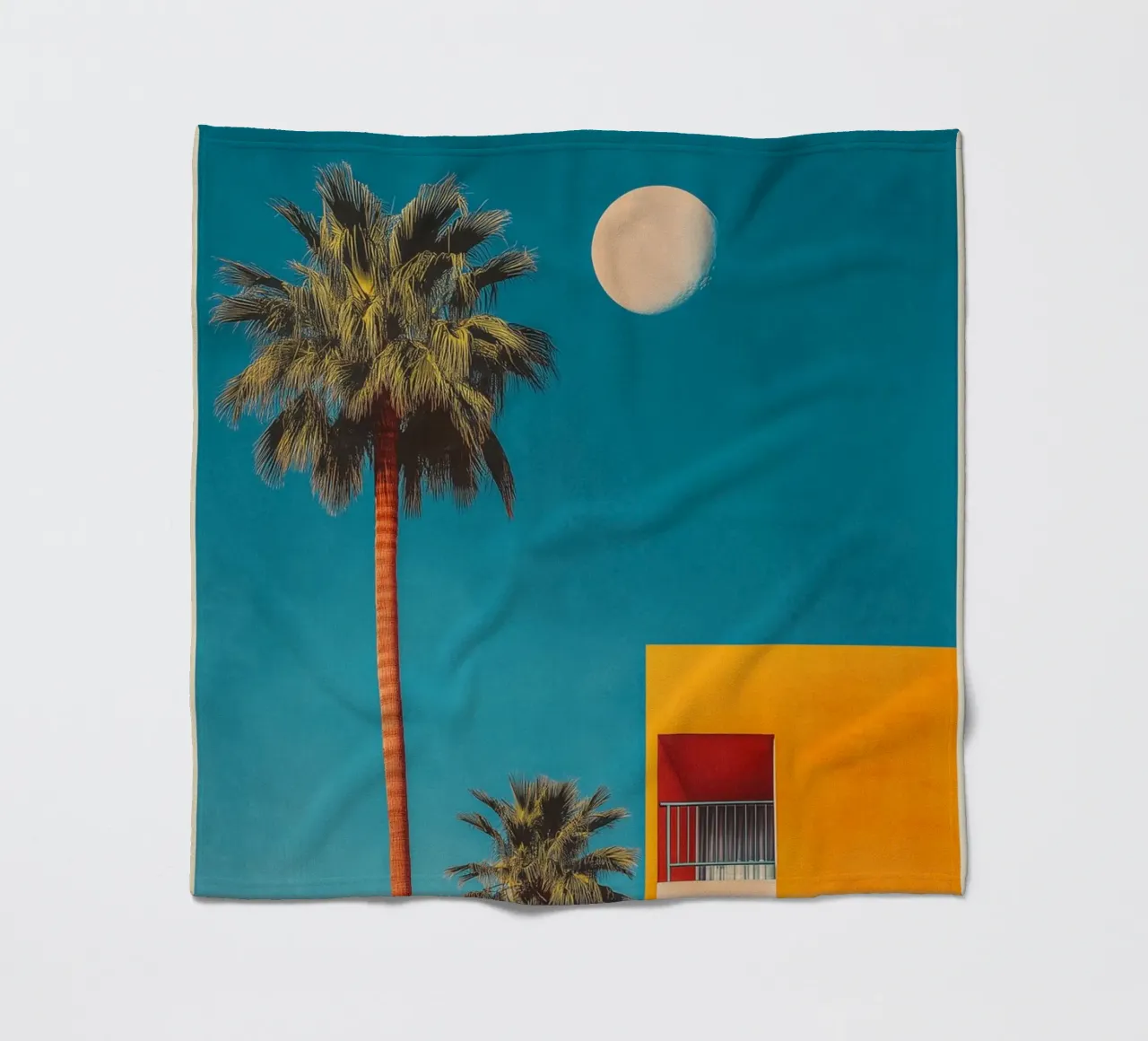 Appartamento Palm Springs Nostalgie coperta in pile da Carinaprint