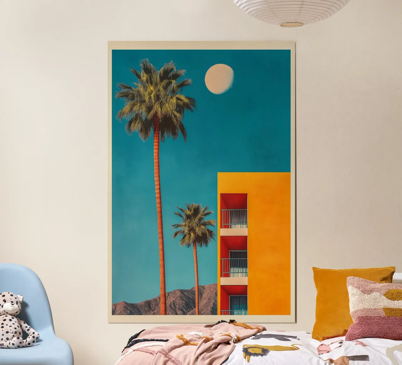 Appartamento Palm Springs Nostalgie carta hahnemühle da Carinaprint