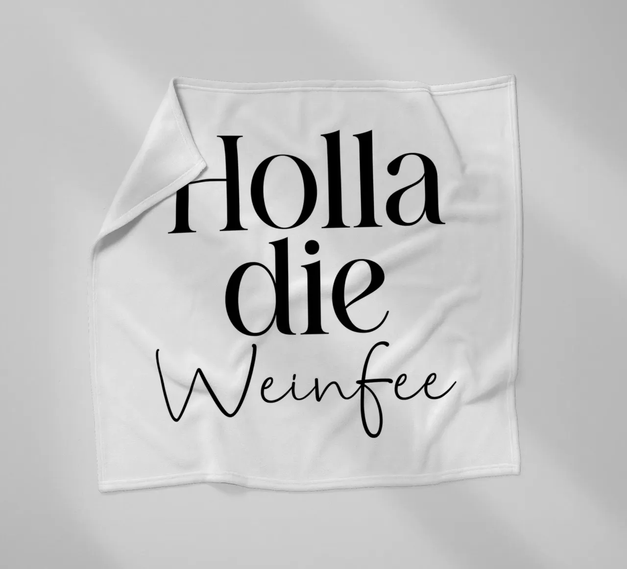 Holla die Weinfee coperta in pile da BAINAI QUOTES