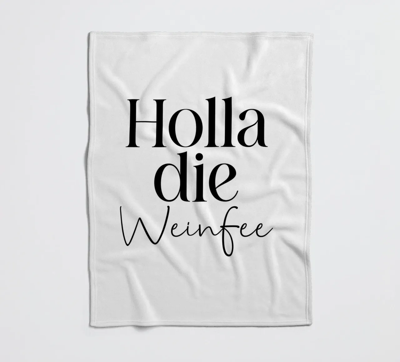 Holla die Weinfee coperta in pile da BAINAI QUOTES