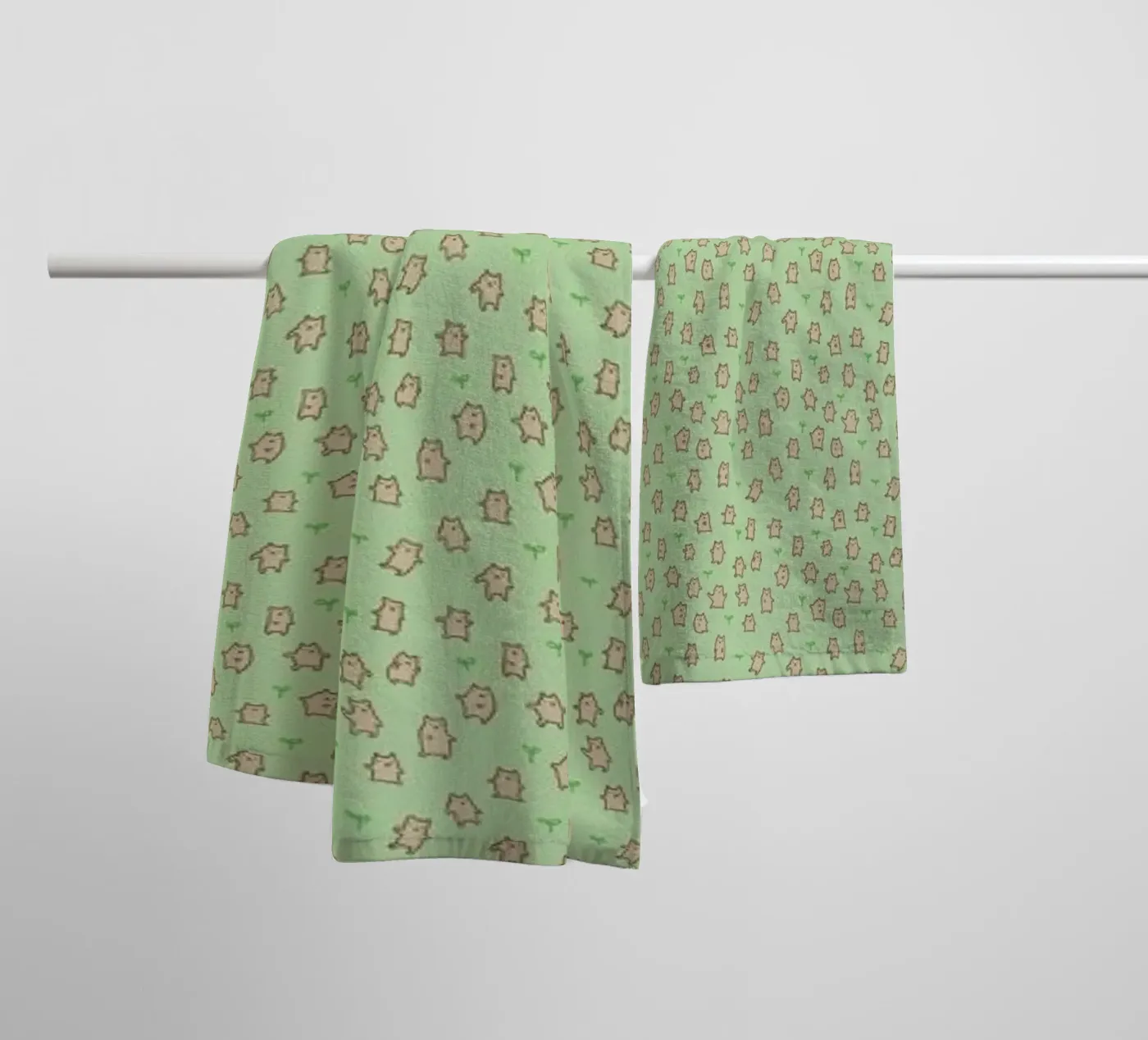 Bears badhanddoek van Sophie Corrigan