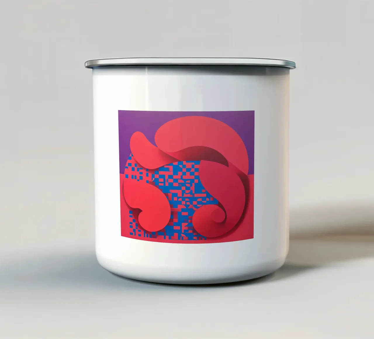 Flessibile - Serie 73 tazza in smalto da Atelier-88