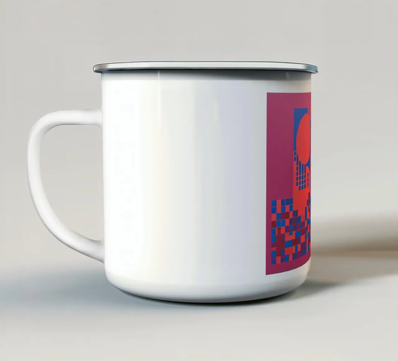 Flessibile - Serie 76 tazza in smalto da Atelier-88