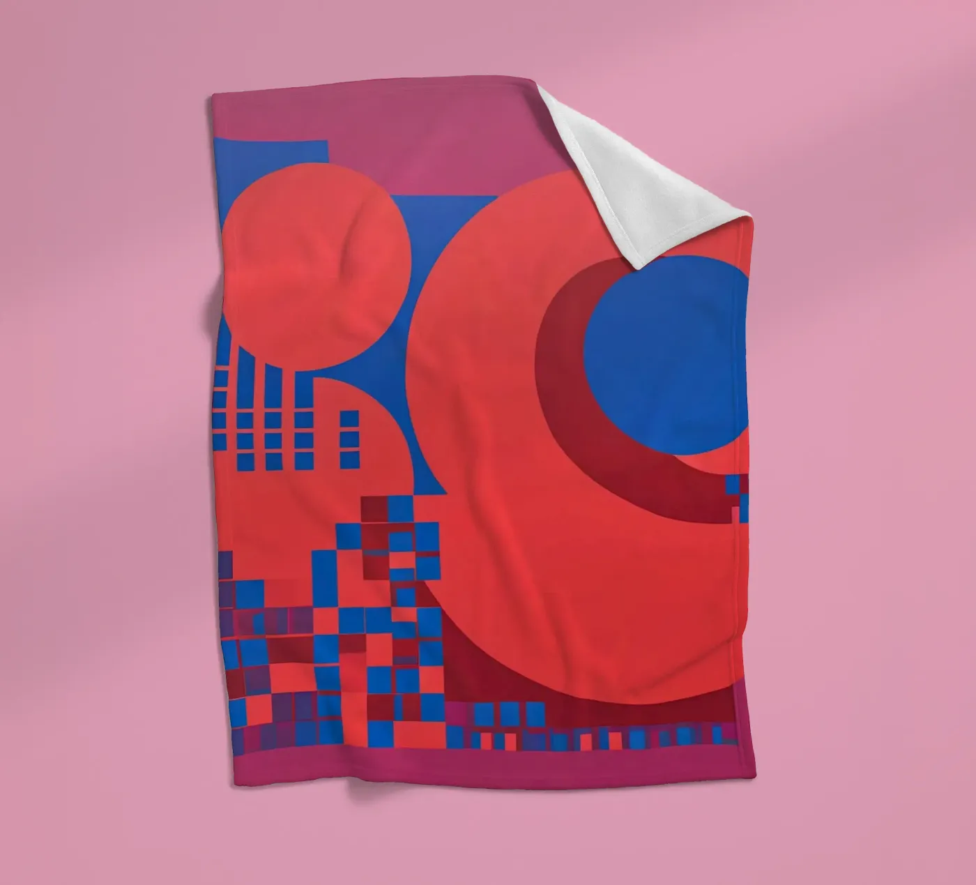 Flex - Serial 76 Fleecedecke von Atelier-88