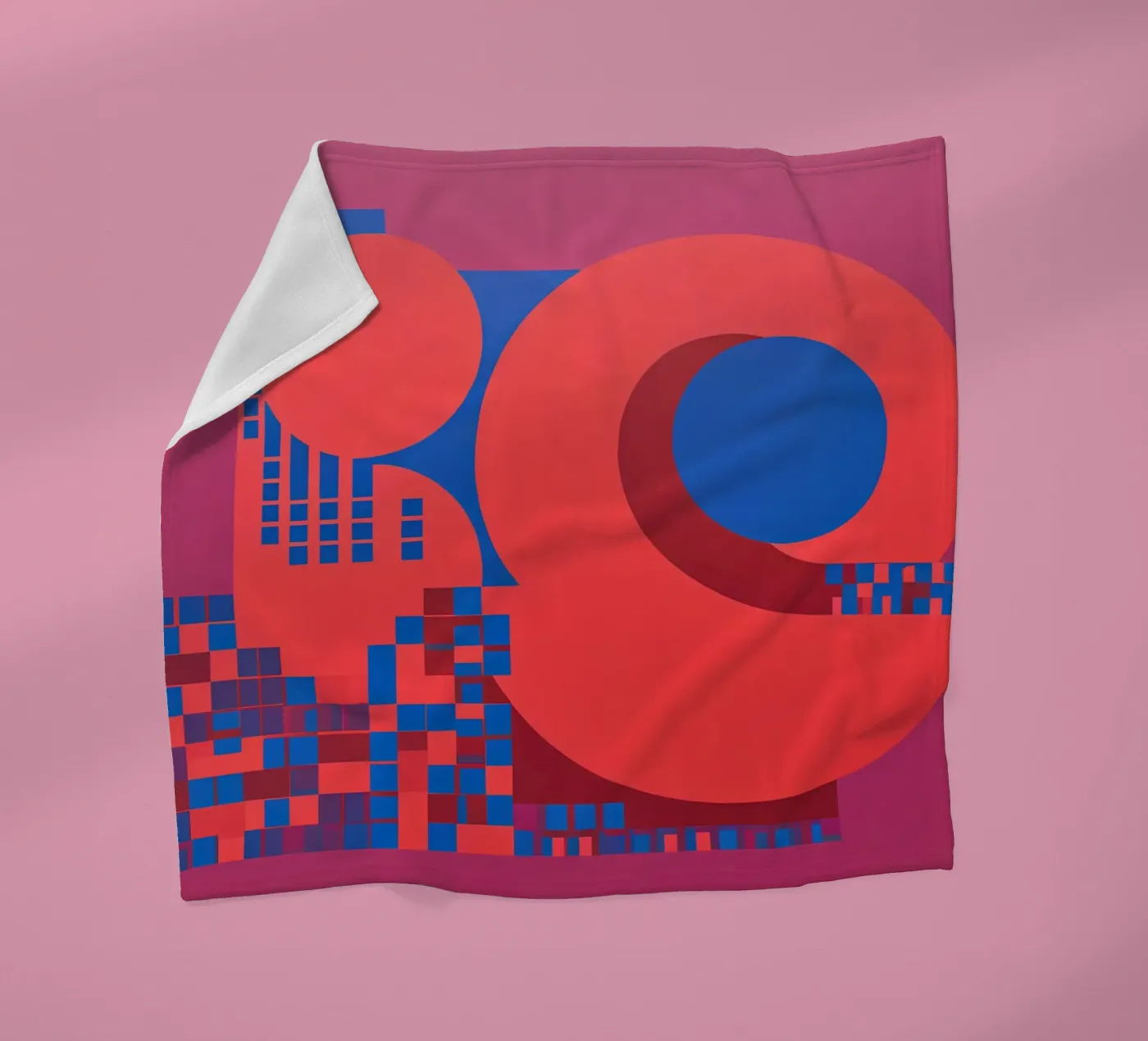 Flex - Serial 76 Fleecedecke von Atelier-88