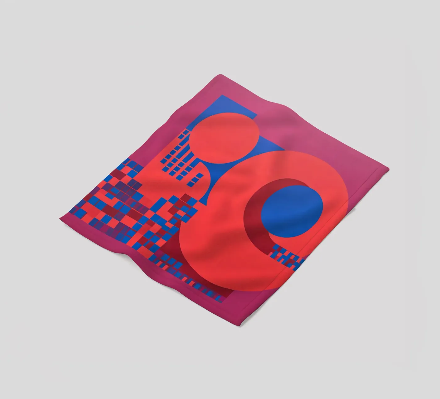 Flex - Serial 76 Fleecedecke von Atelier-88