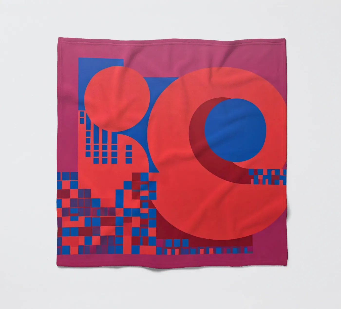 Flex - Serial 76 Fleecedecke von Atelier-88