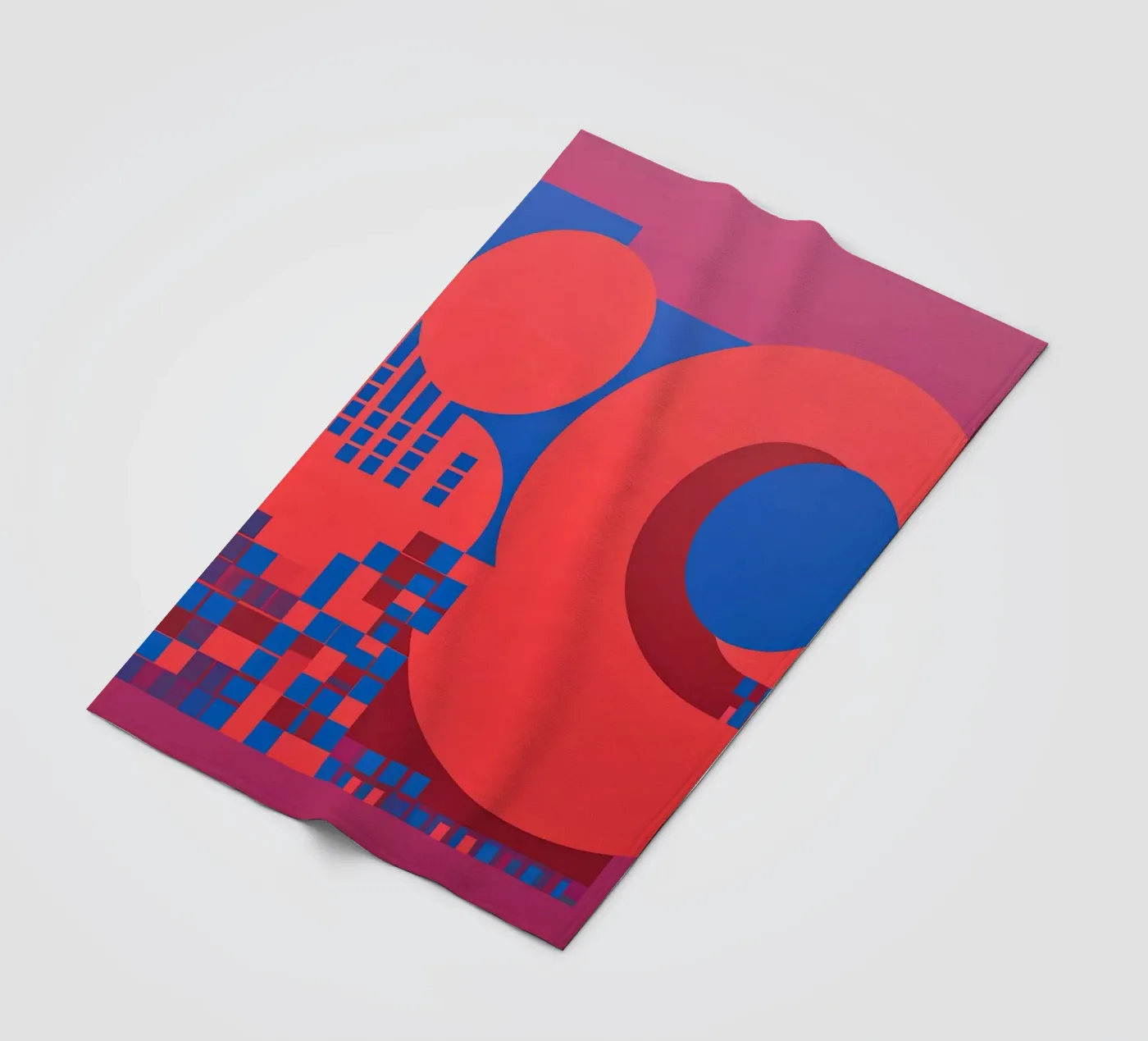 Flex - Serial 76 Fleecedecke von Atelier-88