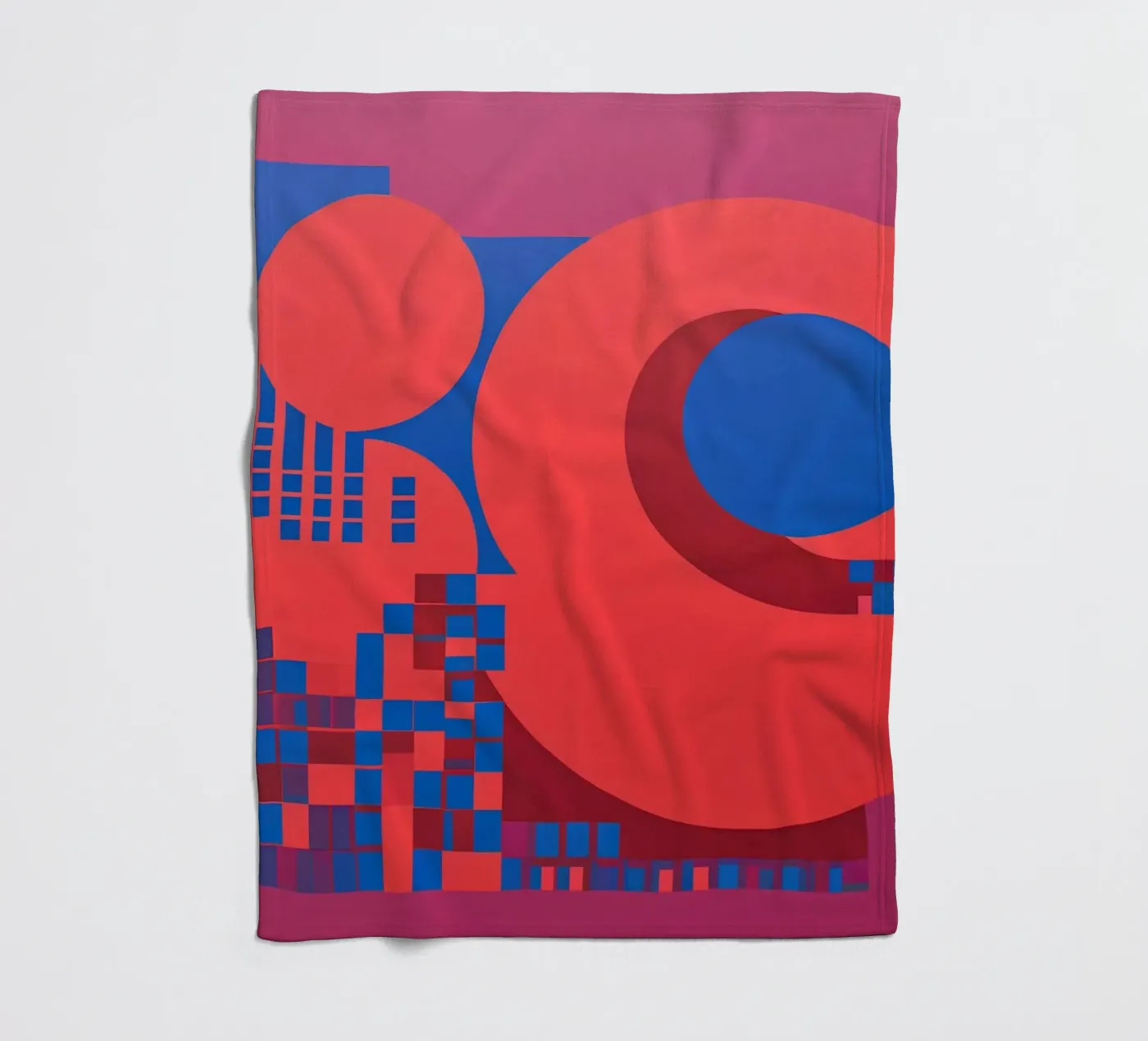 Flex - Serial 76 Fleecedecke von Atelier-88