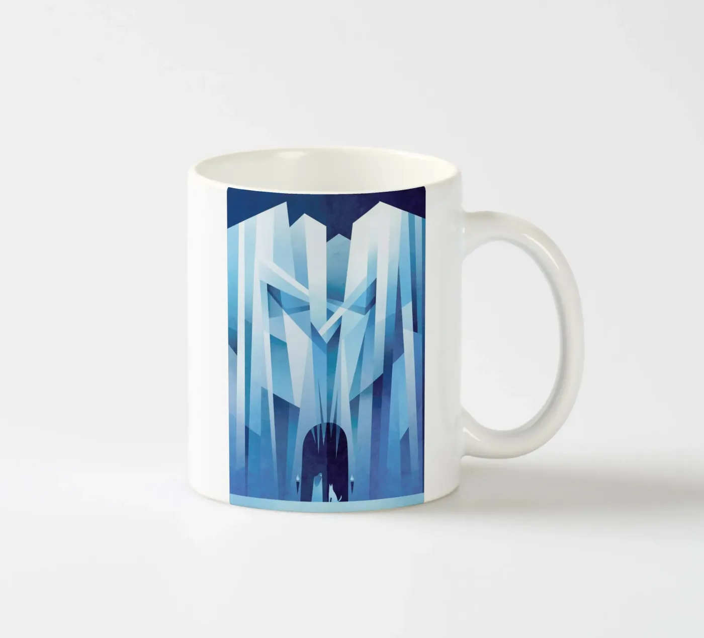 The Wall ceramic mug by Sean Loose