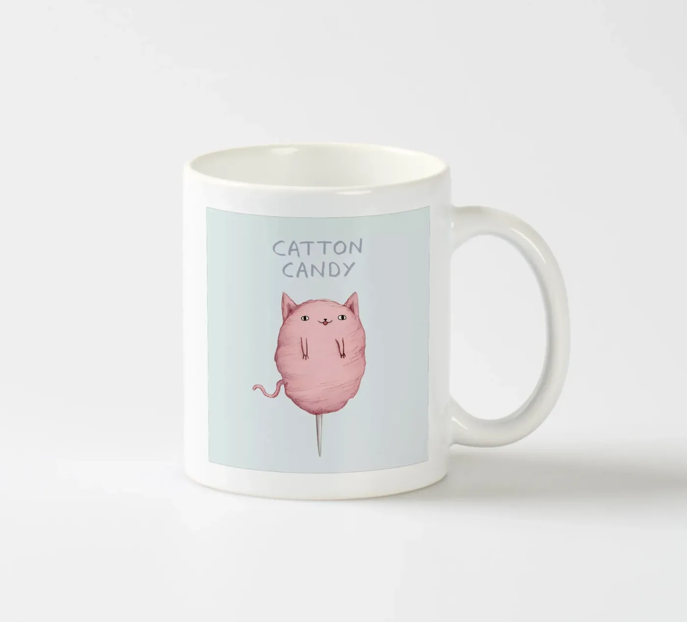 Cattoncandy keramische mok van Sophie Corrigan