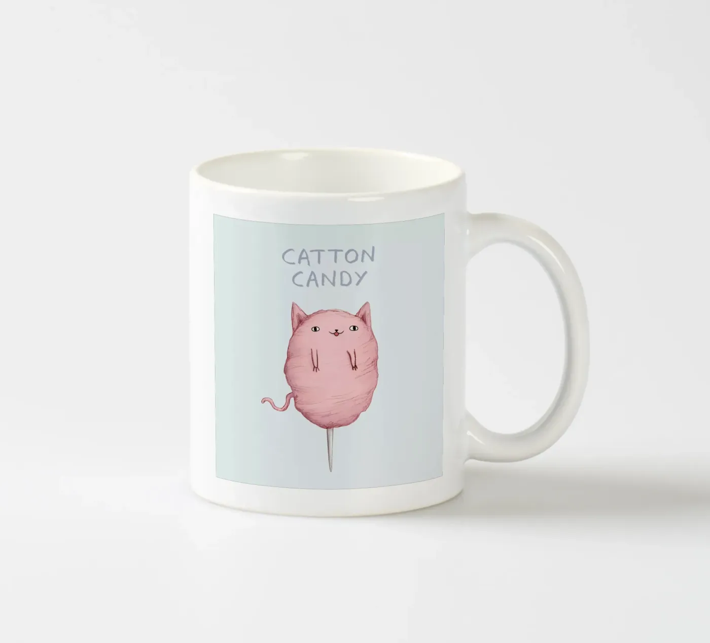 Cattoncandy keramische mok van Sophie Corrigan