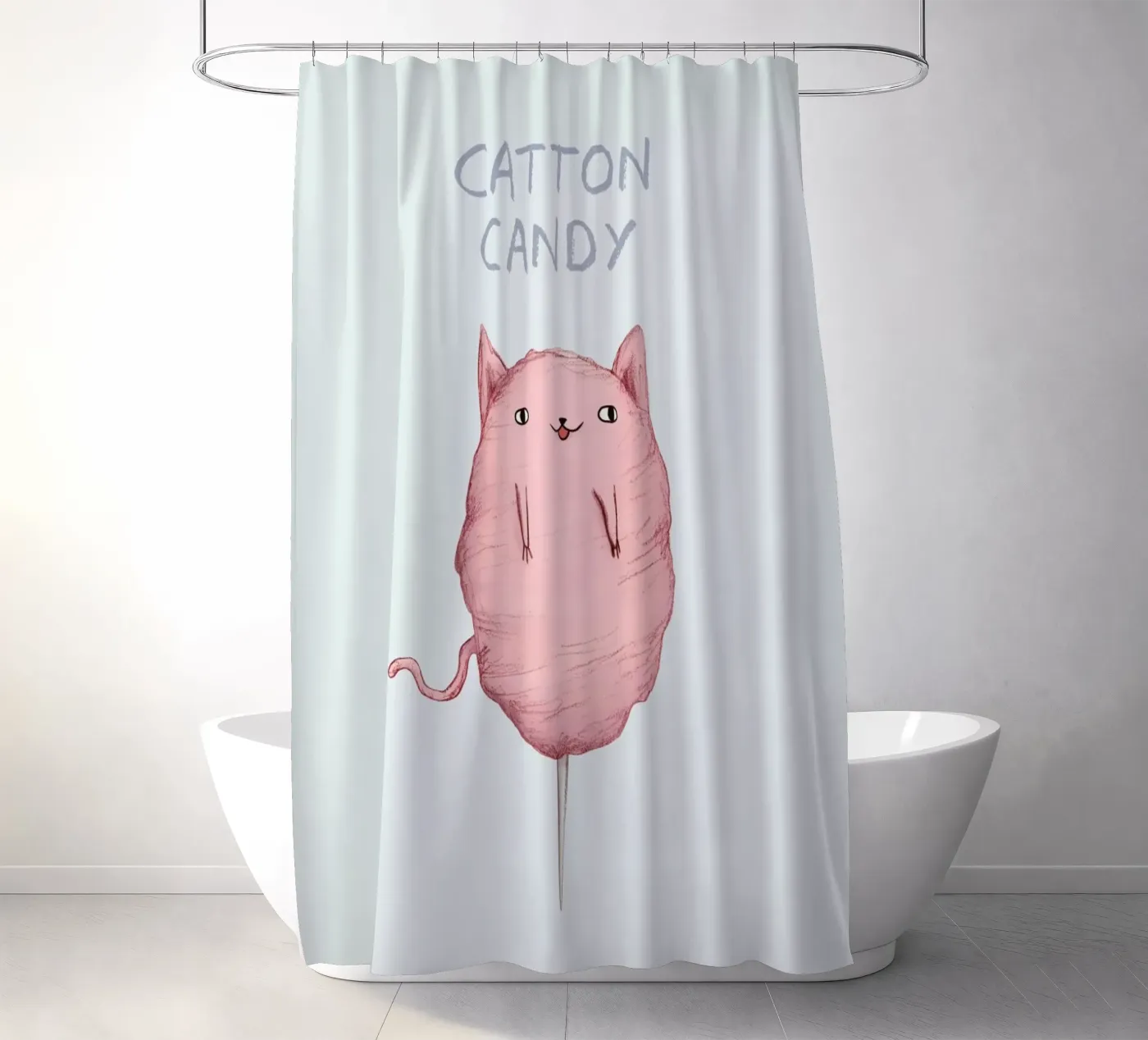 Cattoncandy Duschvorhang von Sophie Corrigan