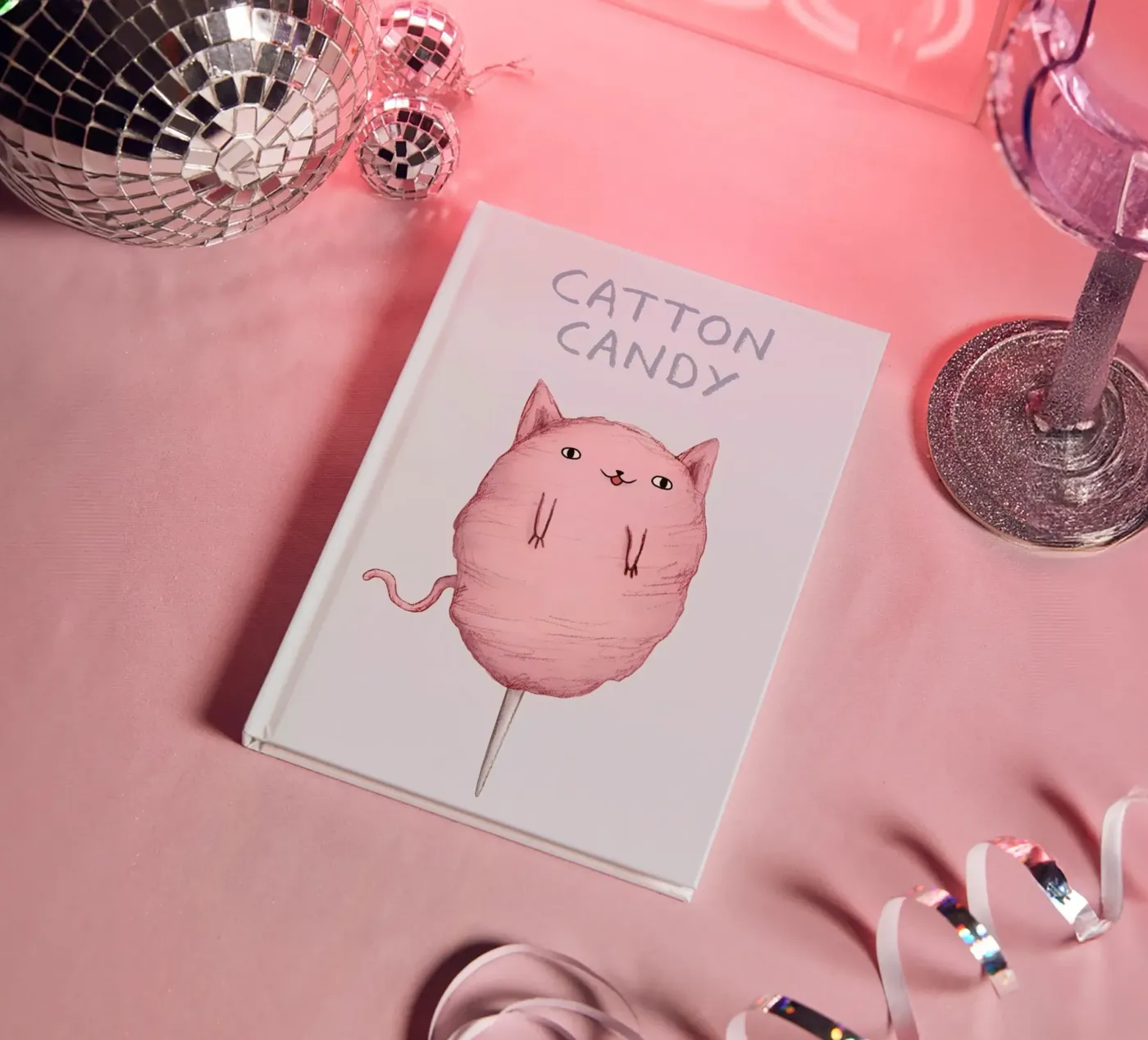 Cattoncandy notebook by Sophie Corrigan