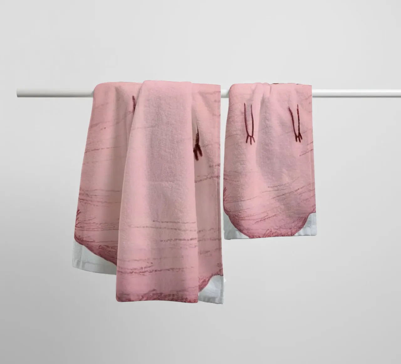 Cattoncandy badhanddoek van Sophie Corrigan