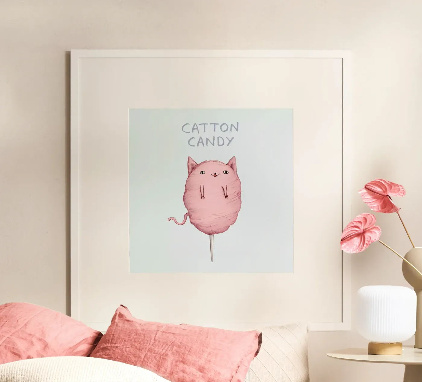 Cattoncandy poster de Sophie Corrigan