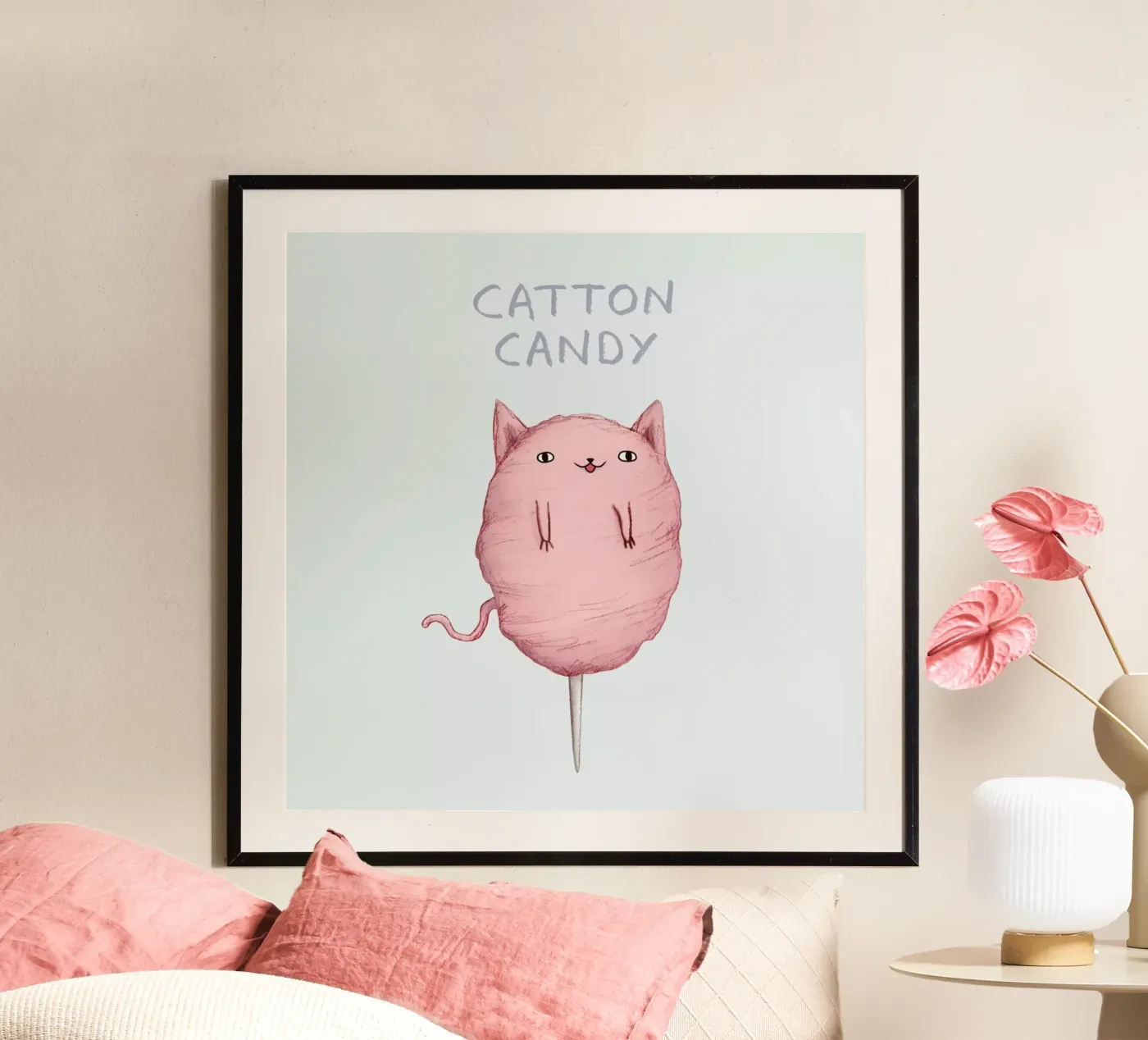 Cattoncandy poster de Sophie Corrigan