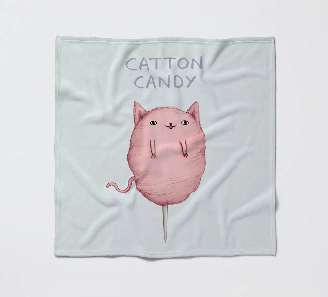 Cattoncandy fleecedeken van Sophie Corrigan