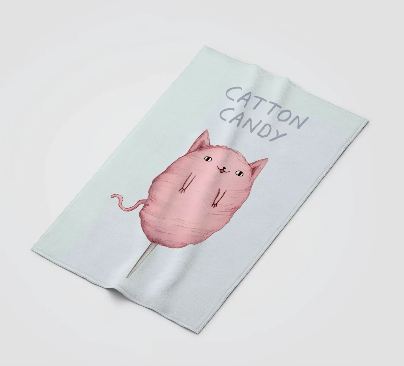 Cattoncandy coperta in pile da Sophie Corrigan