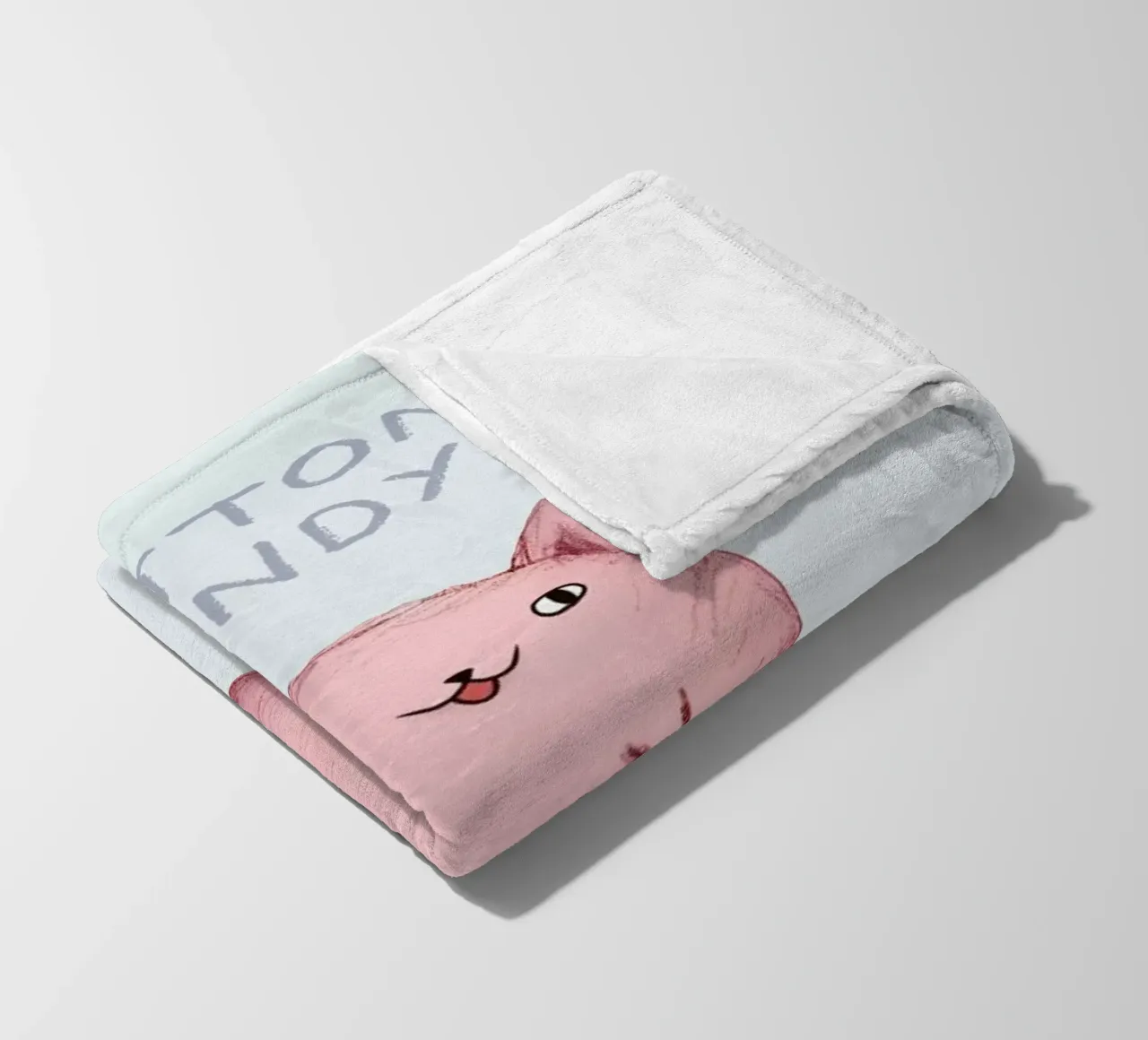 Cattoncandy fleecedeken van Sophie Corrigan