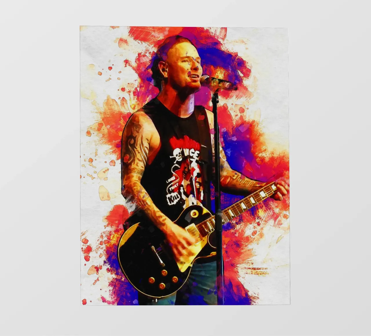 Sbaffo di Corey Taylor pellicola backlit da Gunawan Rb