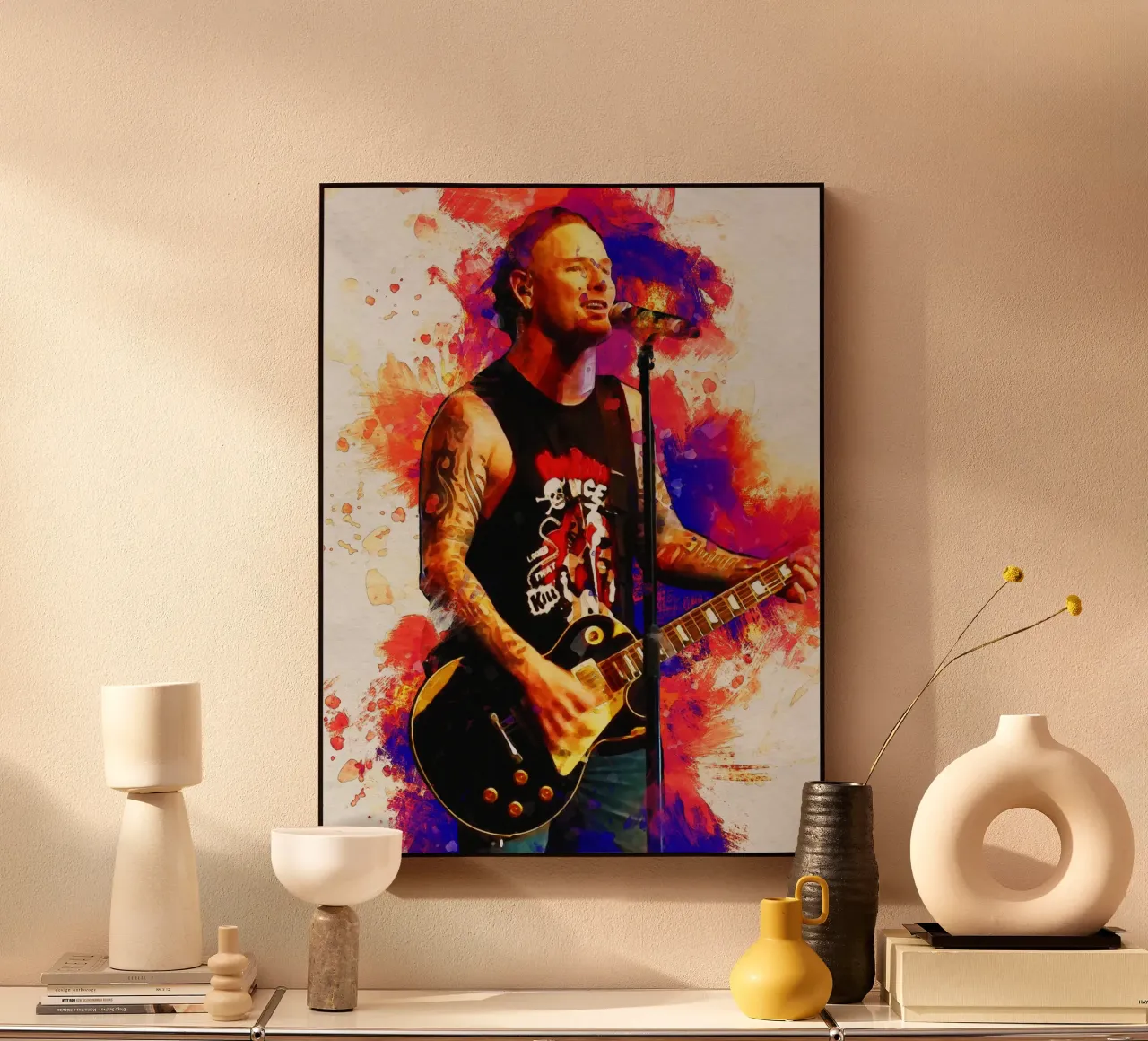 Manchas de Corey Taylor metacrilato de Gunawan Rb