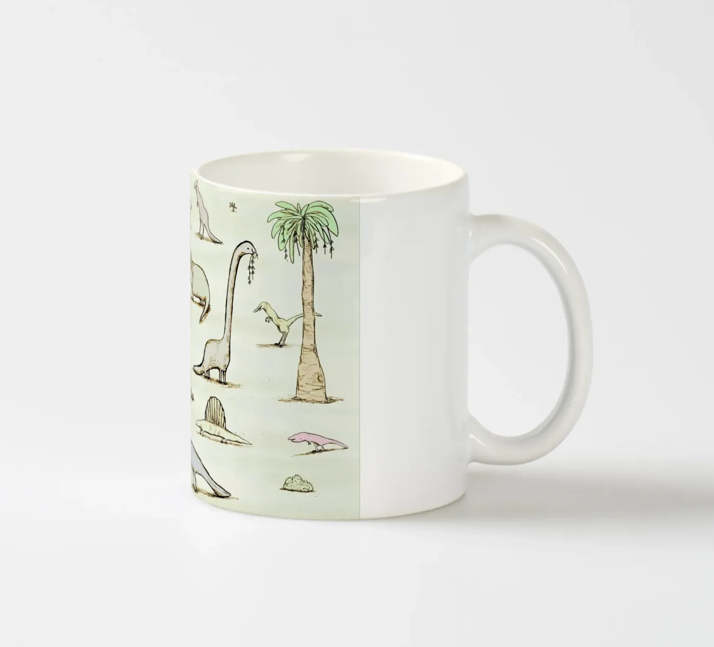Dinos ceramic mug by Sophie Corrigan