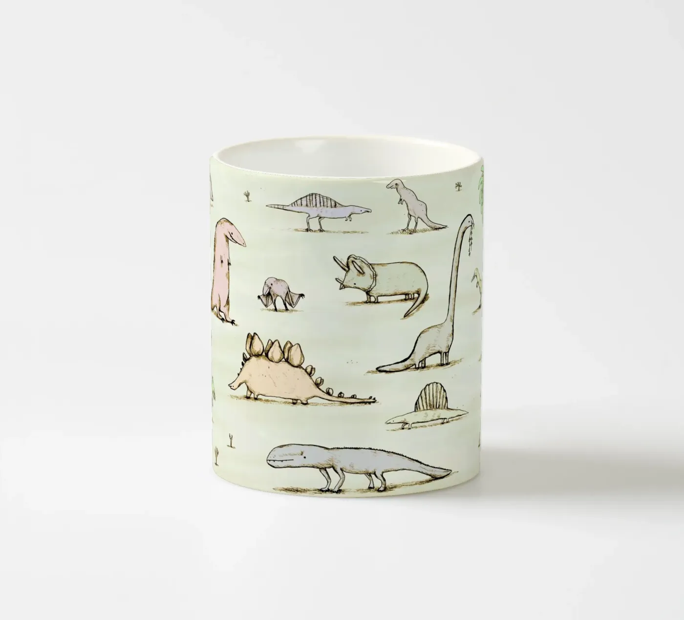 Dinos ceramic mug by Sophie Corrigan