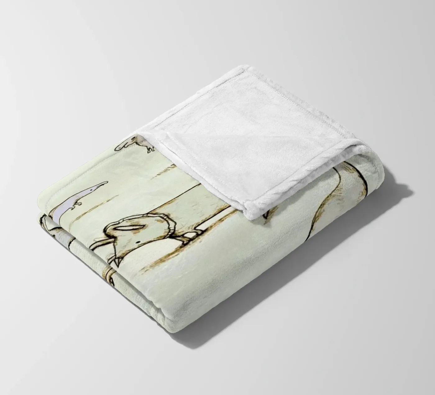 Dinos fleecedeken van Sophie Corrigan