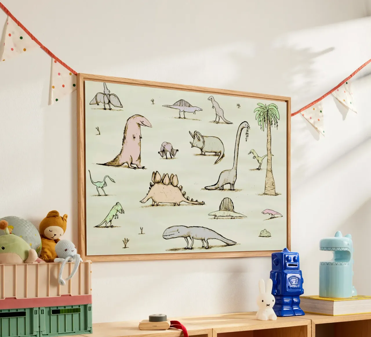 Dinos plexiglass da Sophie Corrigan