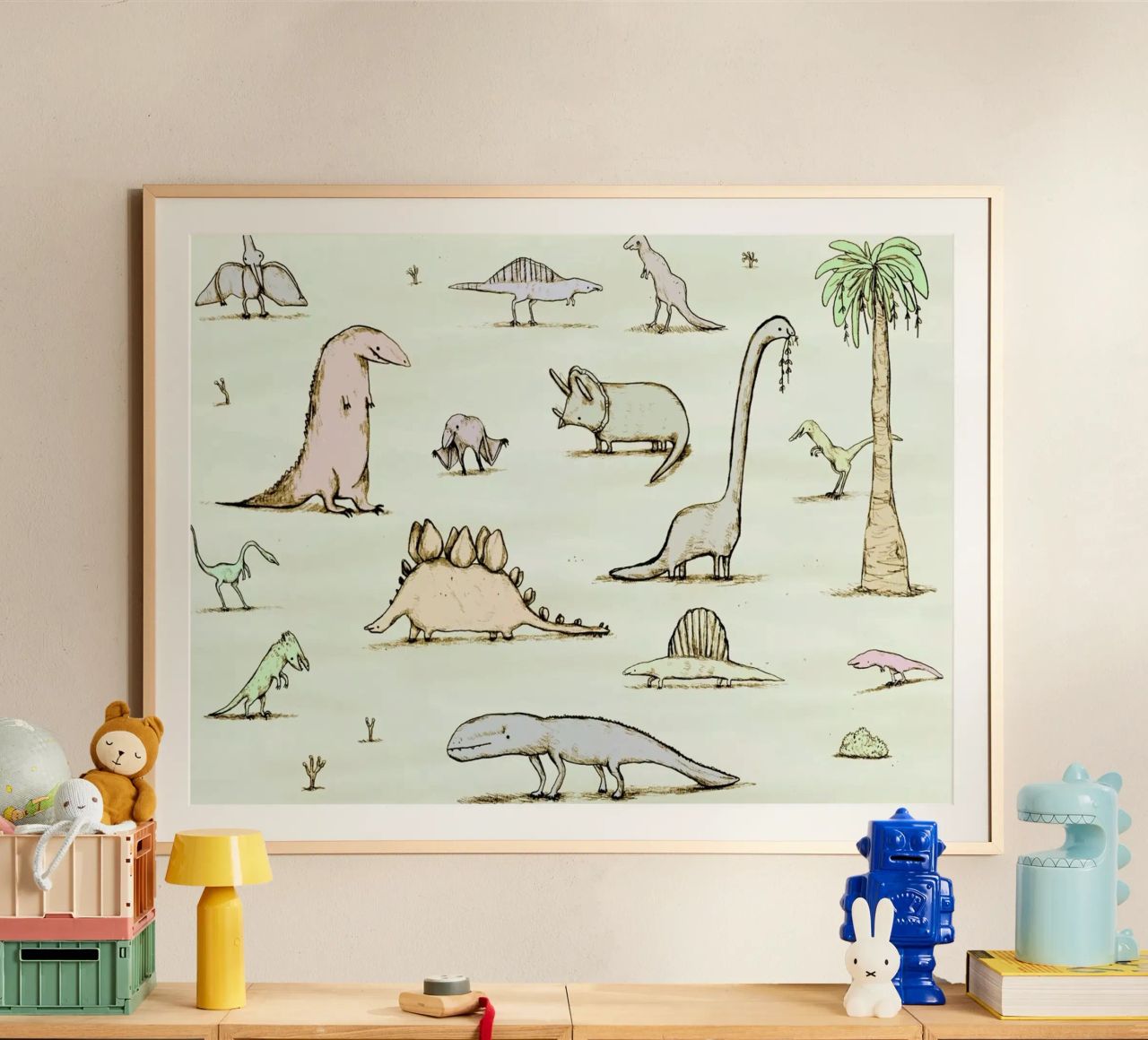 Dinos poster de Sophie Corrigan
