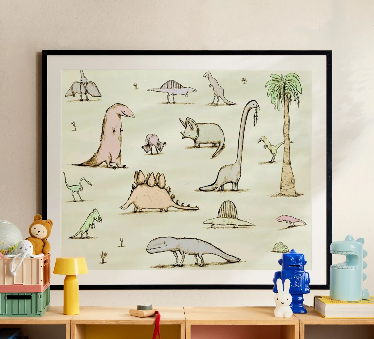 Dinos poster de Sophie Corrigan