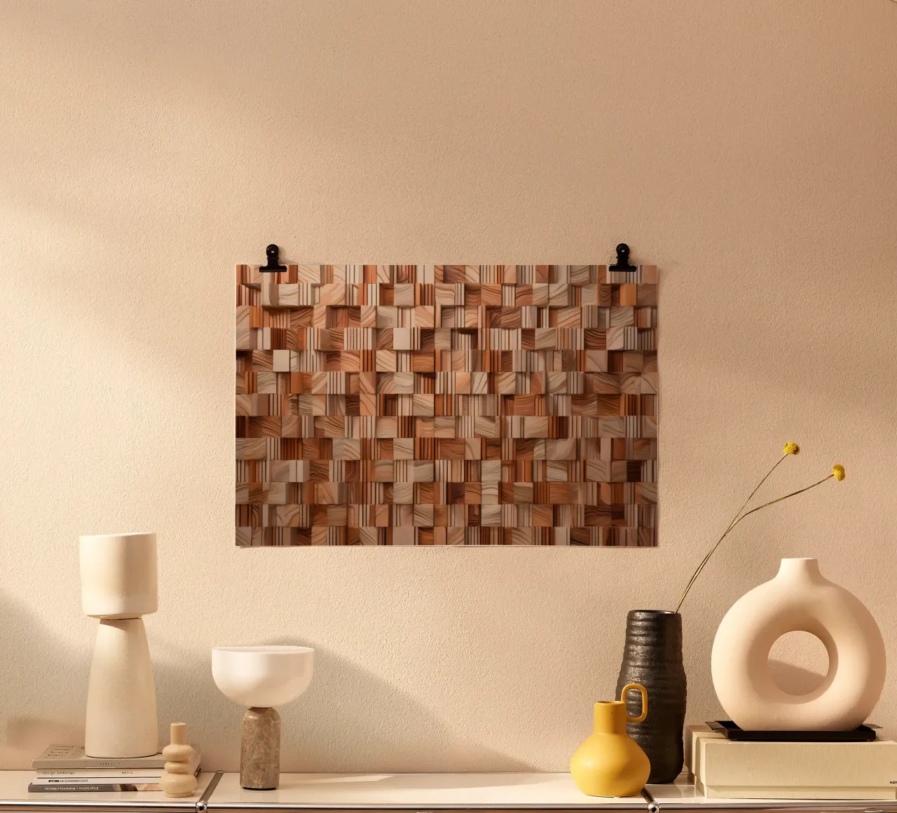 Flex - Serie 83 poster con telaio in alluminio da Atelier-88