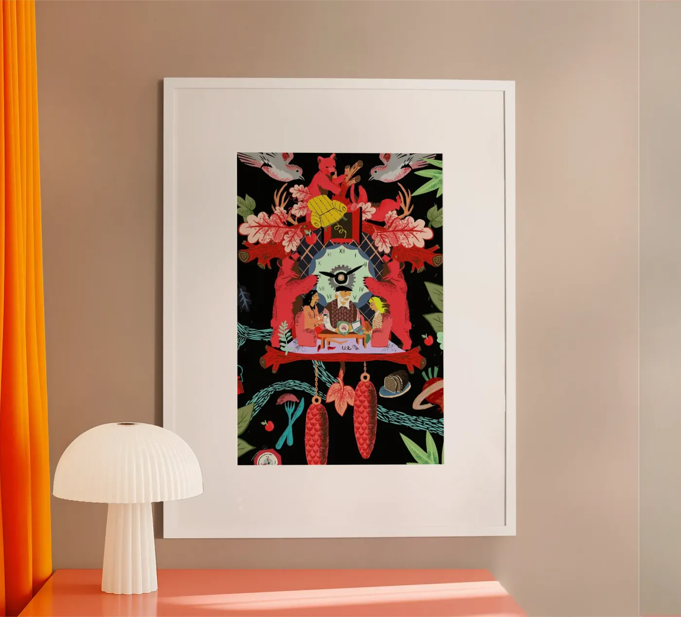 Home poster by Kateřina Bažantová