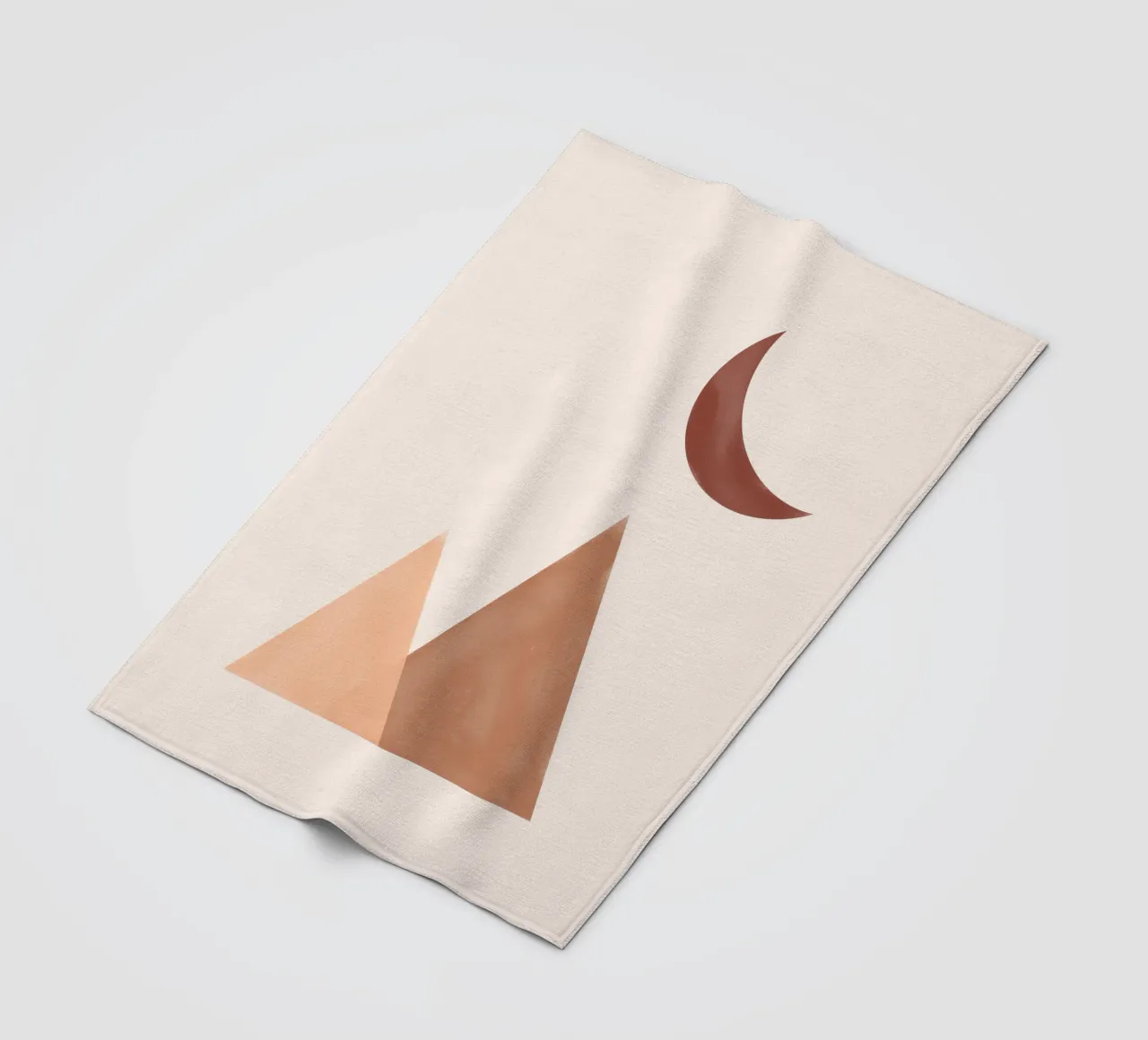 Astratto Boho metà secolo Pattern 17 coperta in pile da Paigaam Studio