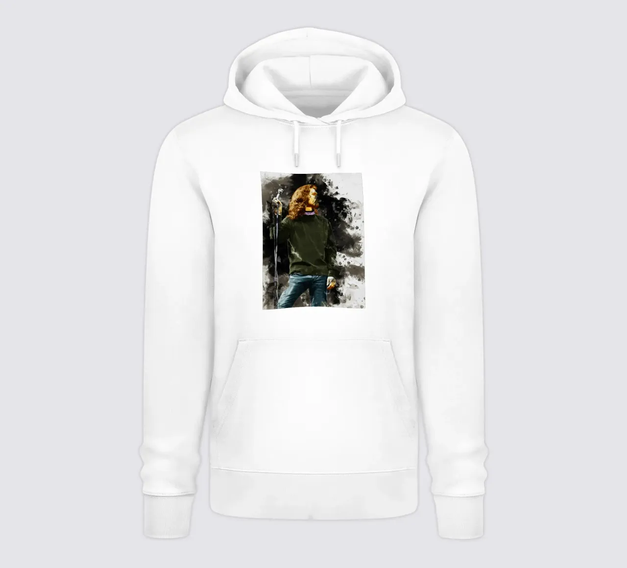 Sbaffo di Jim Morrison felpa con cappuccio da Gunawan Rb