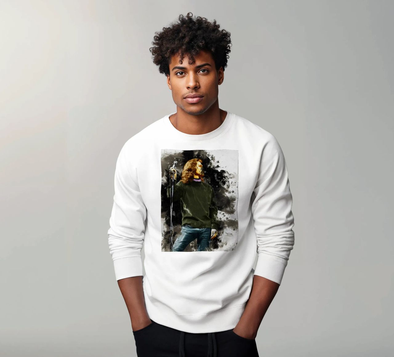 Mancha de Jim Morrison sudadera de Gunawan Rb