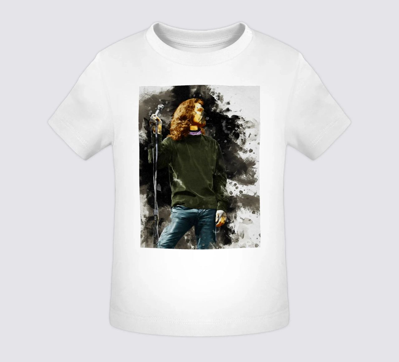 Mancha de Jim Morrison camiseta de bebé de Gunawan Rb