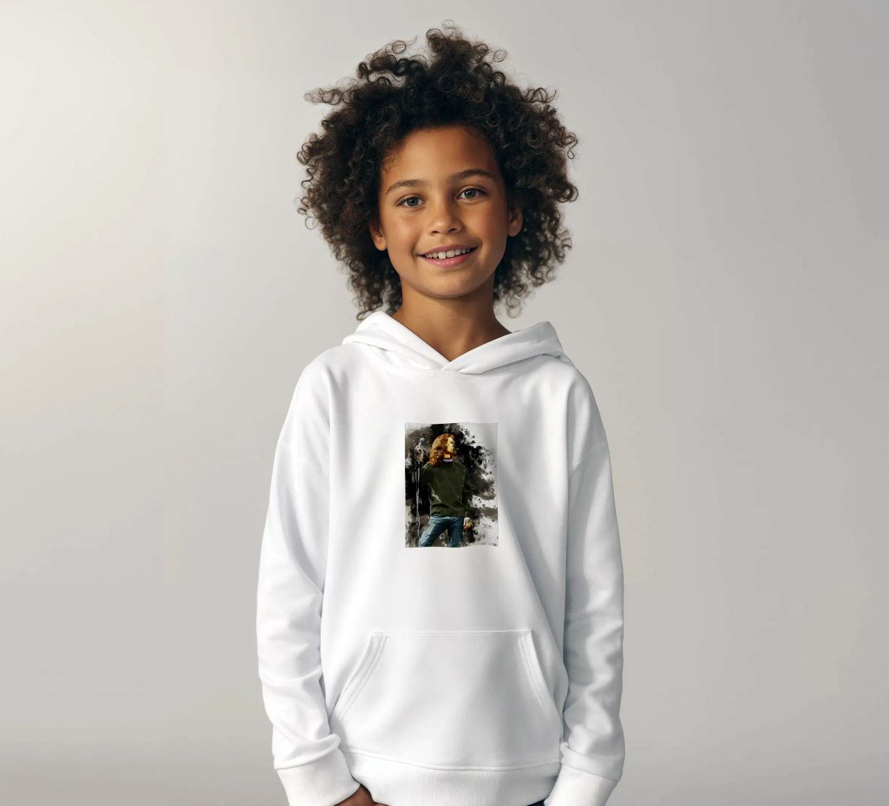 Mancha de Jim Morrison sudadera con capucha para niño de Gunawan Rb