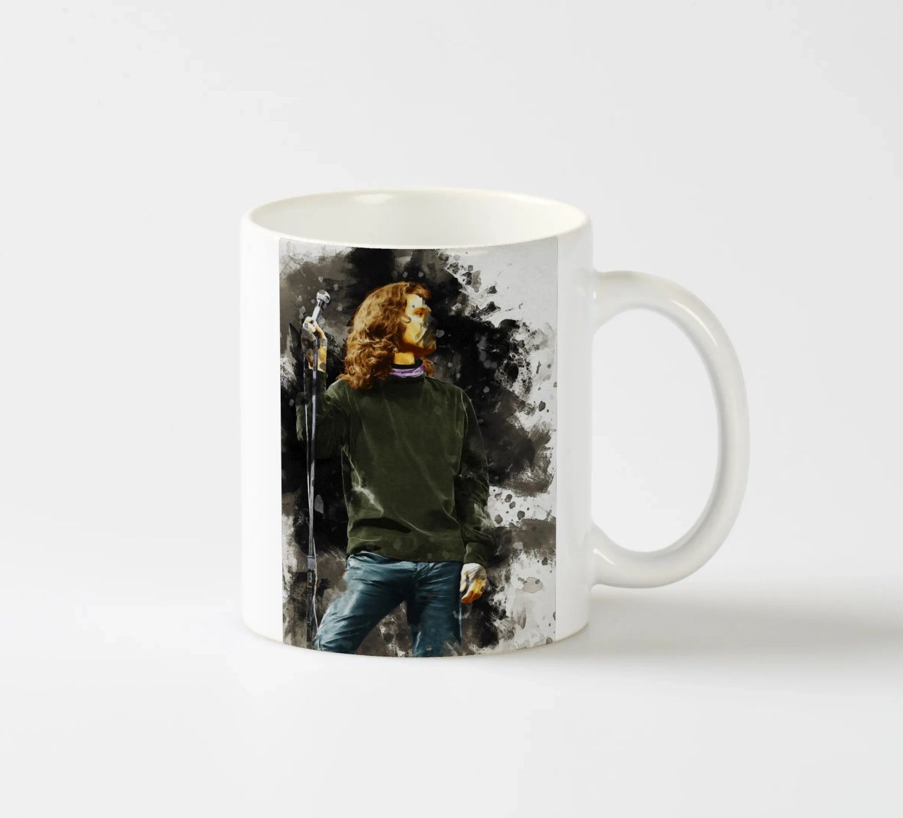 Mancha de Jim Morrison taza de cerámica de Gunawan Rb